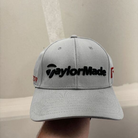 Taylormade Aero Burner R15 New Era Hat Size Adjustable Cap Gray - Picture 1 of 6